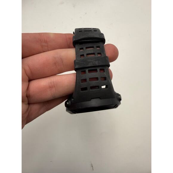 SUUNTO OW143 Digital Watch Black Rubber Strap With Charger & Box Tested Working main image 6
